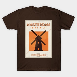 Amsterdam Poster Design T-Shirt